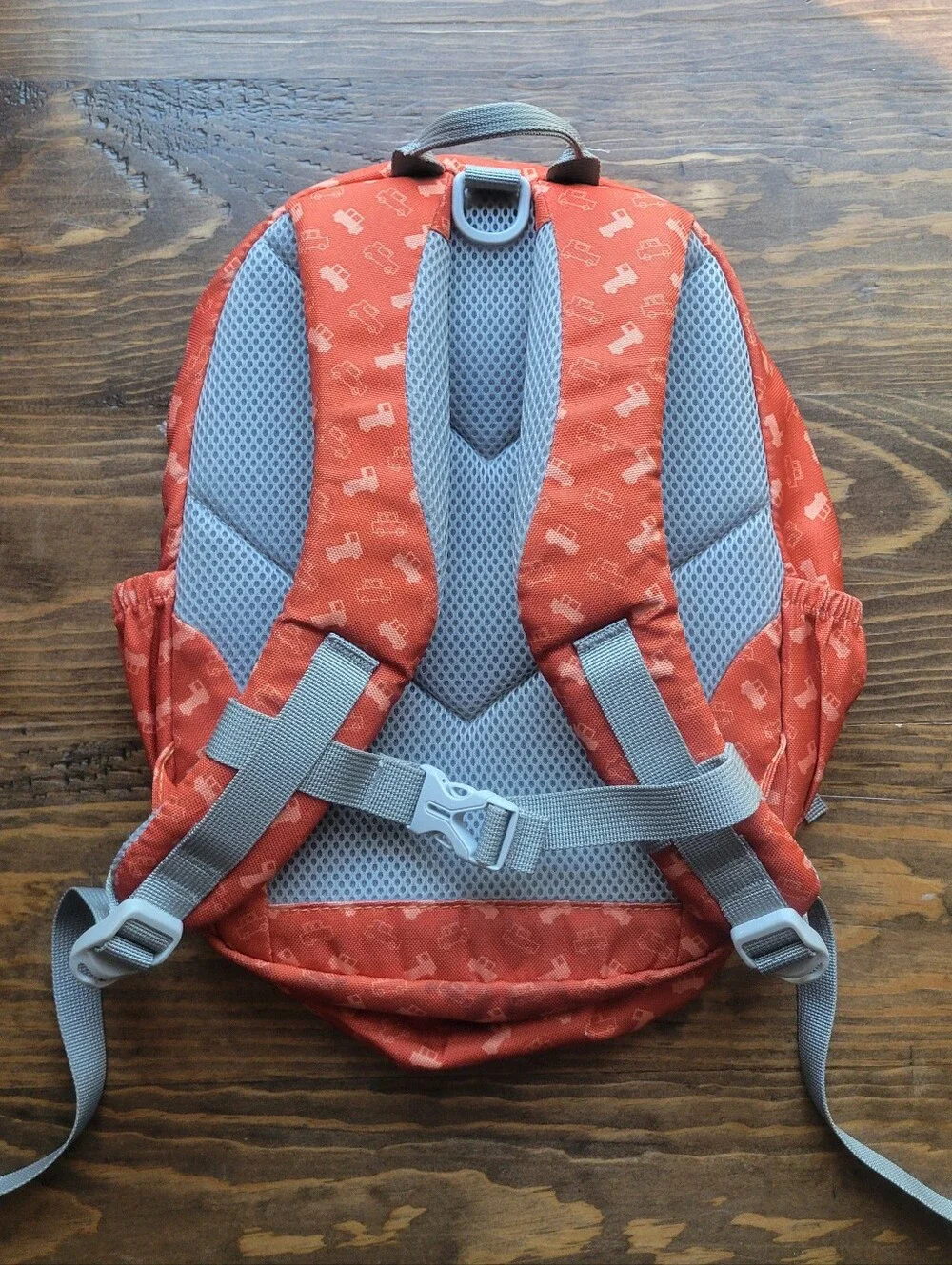 Mountaintop Sunny Day Orange Kids Backpack Toddler School Bag Daypack Hiking